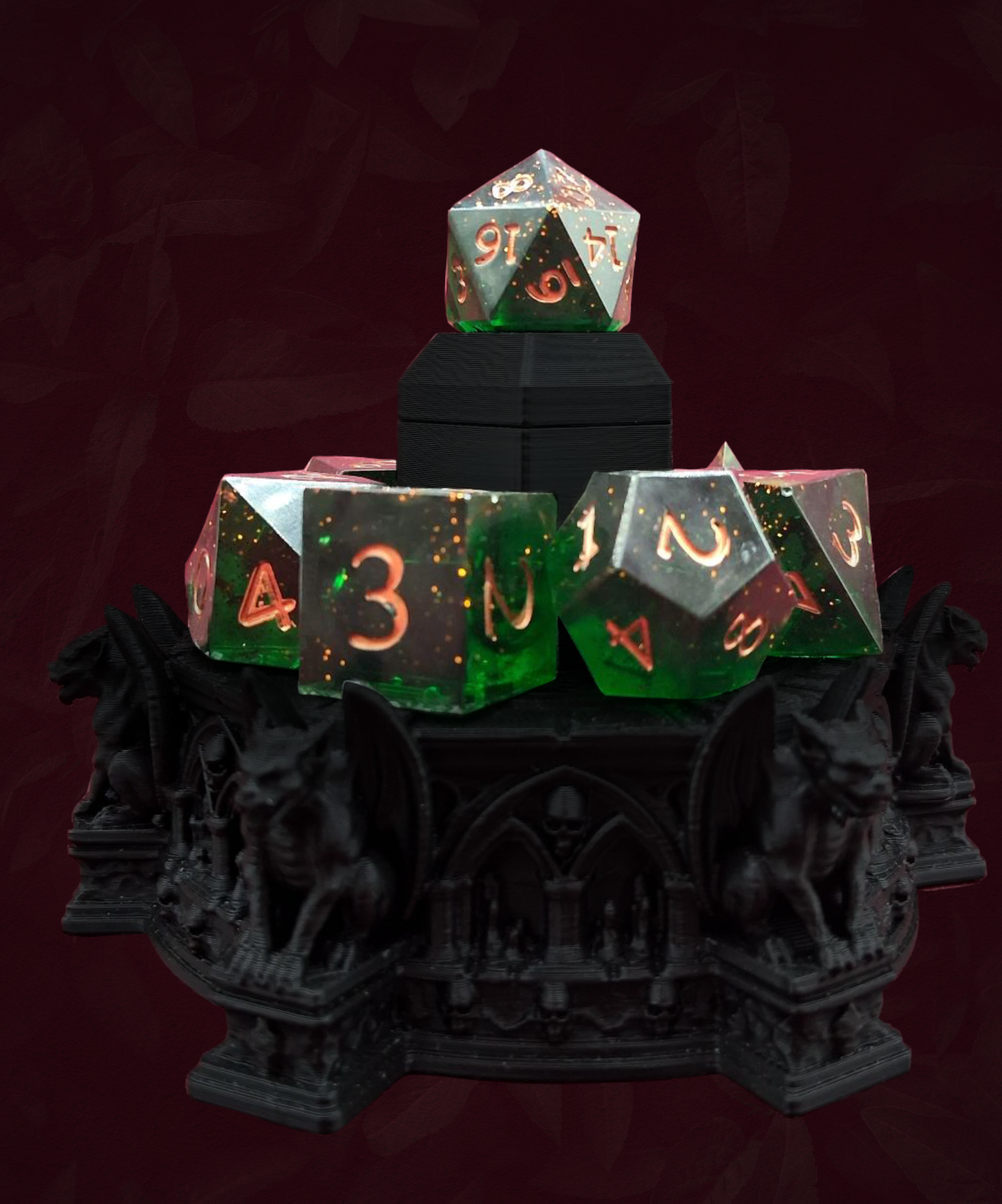 Copper Grove 7pc Dice Set